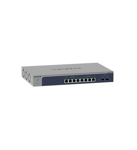 8 Port MG 10G PoE plus Smart Switch