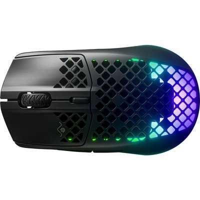 SteelSeries Professional Gaming Gear Aerox 3 Wireless 2022 Onyx Lightweight Wireless Mouse
