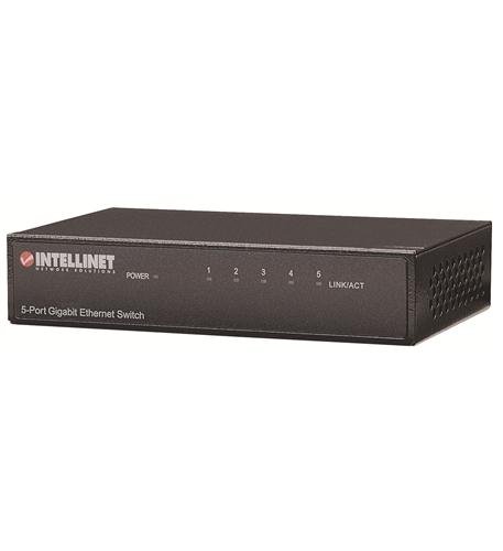 Gigabit 5 Port Switch, Desk, Metal