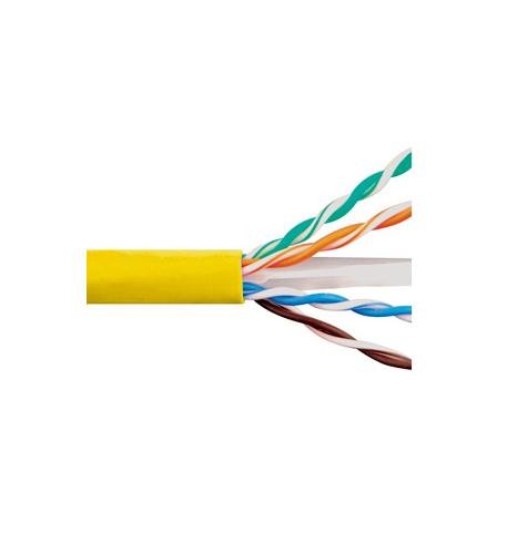 CAT6e CMR PVC CABLE YELLOW