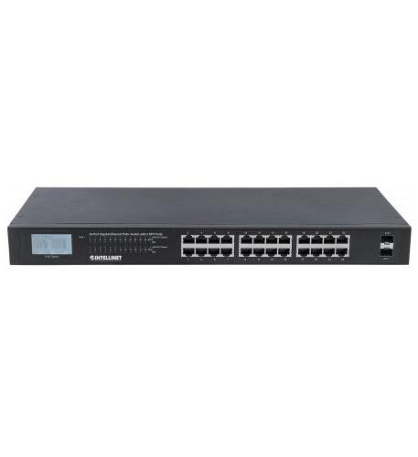 24-Port Gigabit Ethernet PoEplus Switch