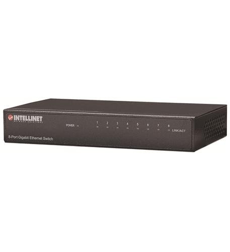 IntellinetGigabit 8 Port SwitchDeskMetal