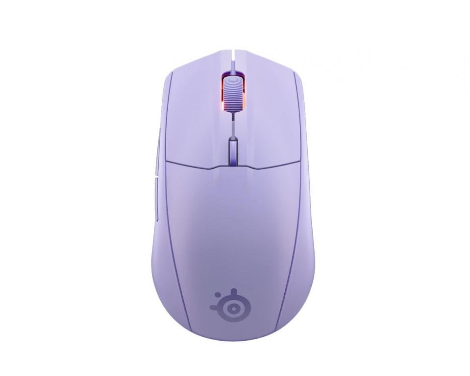 SteelSeries Professional Gaming Gear Rival 3 Wireless Gen 2 Lavender Gaming Mouse  lavender