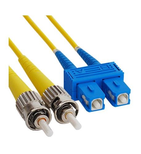 JUMPER, SC-ST, DUPLEX, SM, 1M