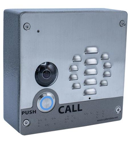 SIP-enabled Outdoor H.264 Video Intercom