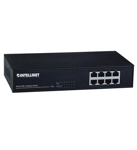 8 Port POE 10/100 Desktop Switch
