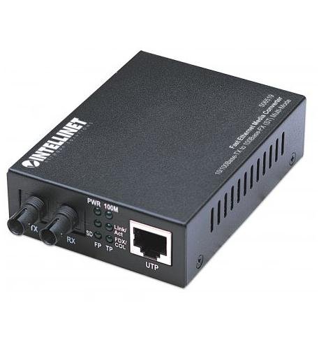 Multi-Mode ST Fast Eth. Media Converter