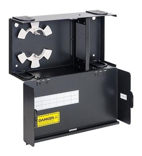 WALL ENCLOSURE,FIBER,2-PANEL,SINGLE DOOR 2