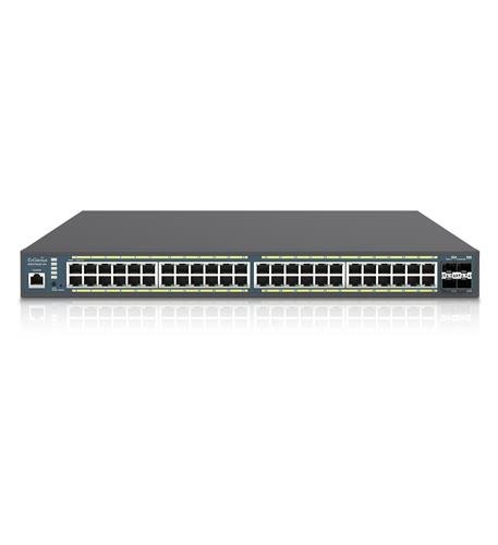 48-Port Gb PoEplus Switch with 410W Bu
