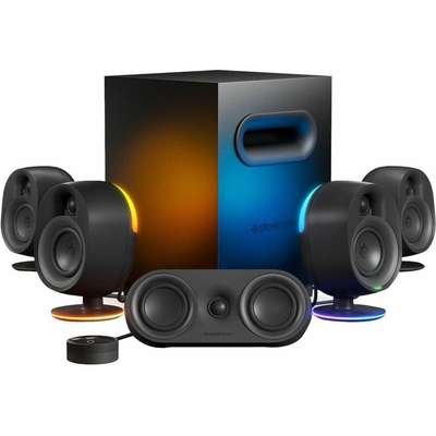 SteelSeries Professional Gaming Gear Arena 9 Speakers 5.1 Gaming Surround Sound USB