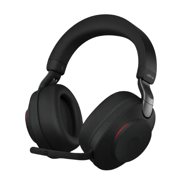 Jabra Evolve2 65 Link 380A UC Mono Bluetooth Wireless Headset - Black