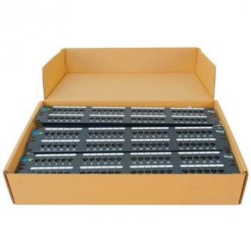 PATCH PANEL, CAT 5E, 48-PORT, 2RMS, 6 PK