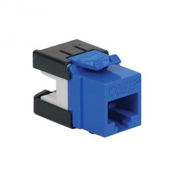 MODULE, CAT6A, HD, BLUE