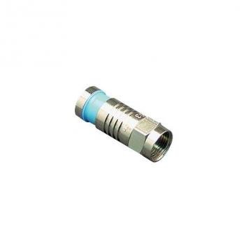 CONNECTOR, F-TYPE, RG6Q, 100PK