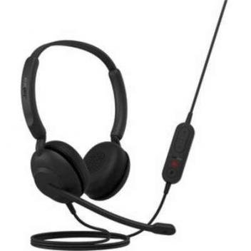 Jabra Evolve 10 Stereo USB-A Leatherettes Black