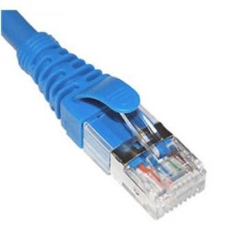 PATCH CORD, CAT6A, FTP, 3FT, BLUE