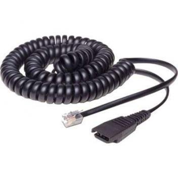 Jabra Unamplified Cord, 2M, Coiled
