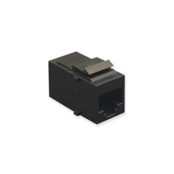 MODULE, COUPLER, CAT 6, BLACK