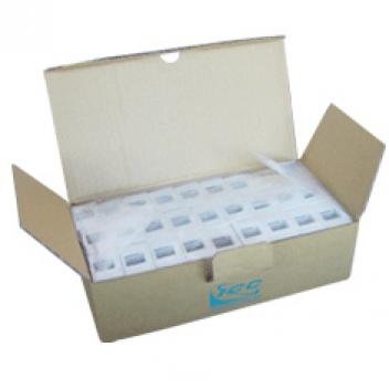 SURFACE MOUNT BOX, 1-PORT, 25PK, WH