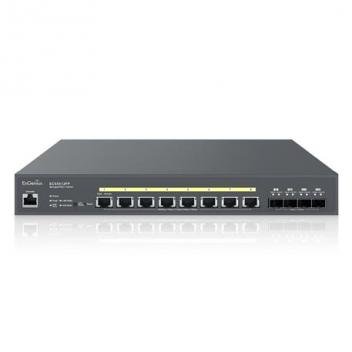 10-Gigabit 8-port PoE++ layer 2+ switch