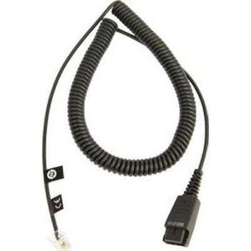 Jabra Direct Connect Cord QD-RJ-9 Coiled Cord
