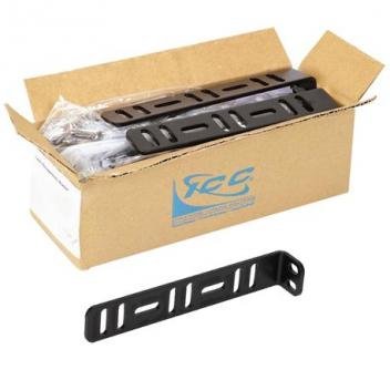 PANEL, CABLE MGMT, L BRACKET, BK 25 PK