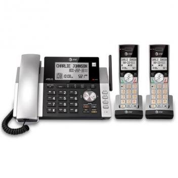 2 Handset Corded Cordless Answering Sys