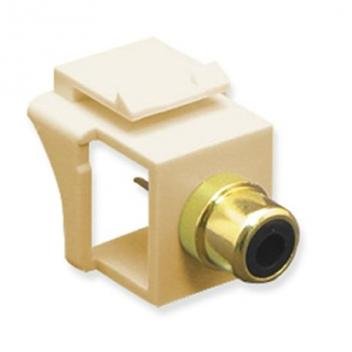 MODULE RCA SOLDER TAIL BLACK INSERT IV