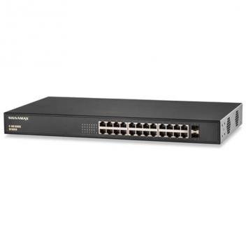 C-100 24 Port Gb PoEplus Switch 2SFP