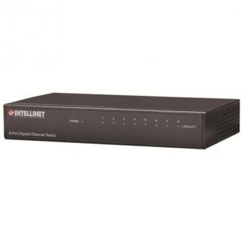 IntellinetGigabit 8 Port SwitchDeskMetal