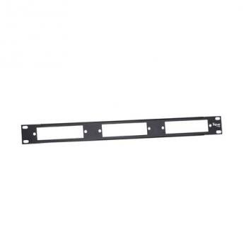 PATCH PANEL, BLANK FIBER, 3-PANEL, 1RMS