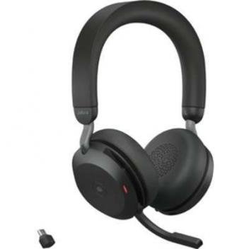 Jabra Evolve2 75 Wireless Headset for MS Teams - USB-C