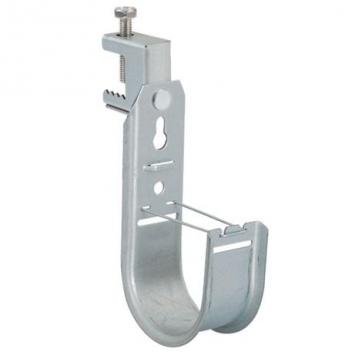 J-HOOK W/ BEAM CLAMP, 2", 25PK