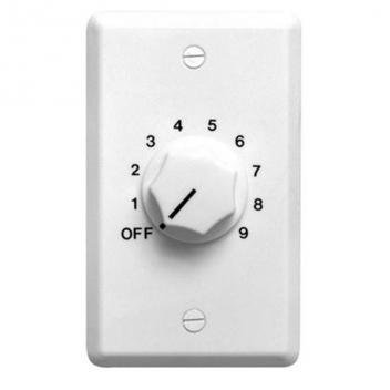 10W 70/25V Attenuator White Wallplate